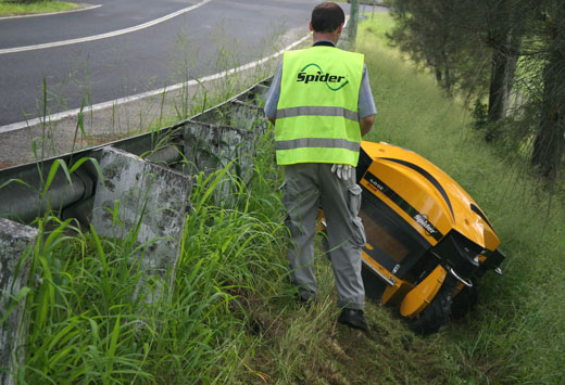 Spider ILD02 Road-side mowing